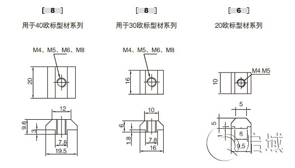 QY-滑块螺母图纸