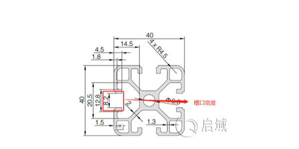 工业铝型材的槽宽有哪些作用？